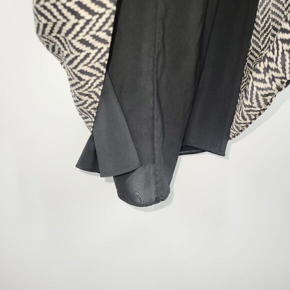 Jaeger black and white midi dress size 10 - Picture 3 of 8